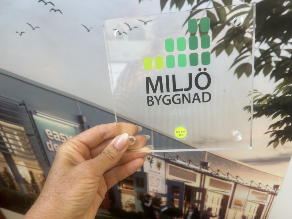 Easy Depot Business Park i Rosersberg certifierad enligt Miljöbyggnad Silver